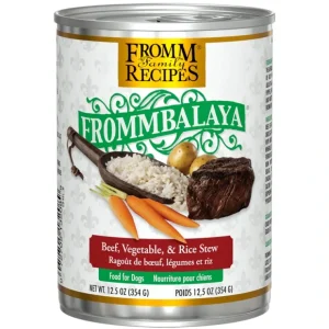 Cheap Frommbalaya Beef, Rice, & Vegetable Stew Wet Dog Food from Fromm, 12.5 - Pet Home | The Perfect Pet Supplies Shopping Experience Dogs