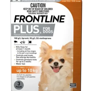 Cheap Frontline Plus Small Dog 3pk - Up to 10kg - Pet Home | The Perfect Pet Supplies Shopping Experience Dogs
