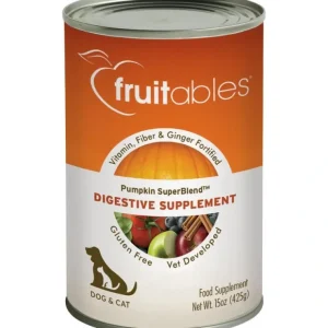 Outlet Fruitables Pumpkin SuperBlend Digestive Canned Supplement for Dogs & Cats - Pet Home | The Perfect Pet Supplies Shopping Experience Cats