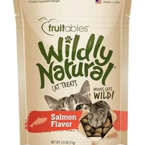 Fashion Fruitables Wildly Natural Salmon Cat Treats - Pet Home | The Perfect Pet Supplies Shopping Experience Cats