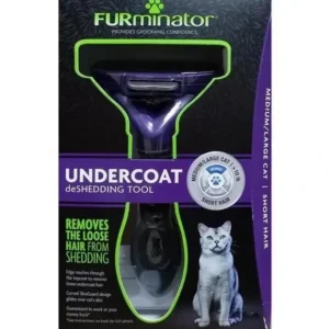 Discount Furminator Medium/Large Cat Short Hair Undercoat Rake - Pet Home | The Perfect Pet Supplies Shopping Experience Cats