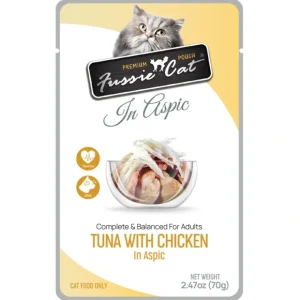 Clearance Fussie Cat - Tuna with Chicken in Aspic Wet Cat Food - Pet Home | The Perfect Pet Supplies Shopping Experience Cats