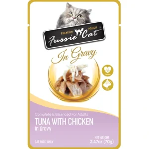 Best Sale Fussie Cat - Tuna with Chicken in Gravy Wet Cat Food - Pet Home | The Perfect Pet Supplies Shopping Experience Cats