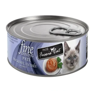 Online Fussie Cat Fine Dining - Pate - Mackerel Entree in Gravy Canned Cat Food (2.82 oz (80g) Can) - Pet Home | The Perfect Pet Supplies Shopping Experience Cats