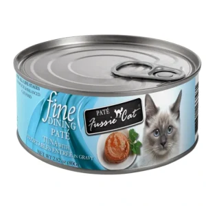 Clearance Fussie Cat Fine Dining - Pate - Tuna with Vegetables Entree in Gravy Canned Cat Food - Pet Home | The Perfect Pet Supplies Shopping Experience Cats