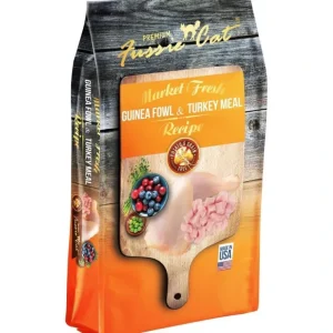Outlet Fussie Cat Market Fresh Grain Free Guinea Fowl & Turkey Meal Recipe Dry Cat Food - Pet Home | The Perfect Pet Supplies Shopping Experience Cats