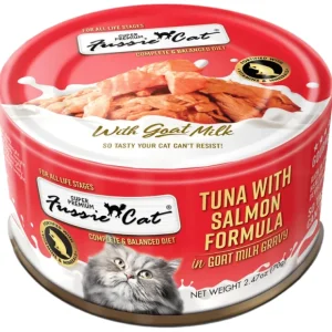 Online Fussie Cat Tuna with Salmon Formula in Goat Milk Gravy - Pet Home | The Perfect Pet Supplies Shopping Experience Cats