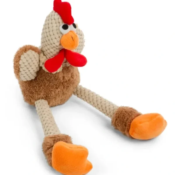 Cheap GoDog - Skinny Rooster Chew Guard Squeaky Plush Dog Toy - Pet Home | The Perfect Pet Supplies Shopping Experience Pet Toys