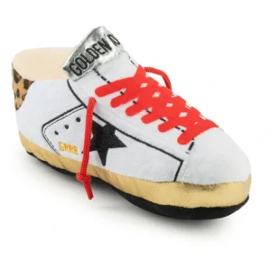 Cheap Golden Pooch Tennis Shoe Plush Dog Toy from Haute Diggity Dog - Pet Home | The Perfect Pet Supplies Shopping Experience Pet Toys