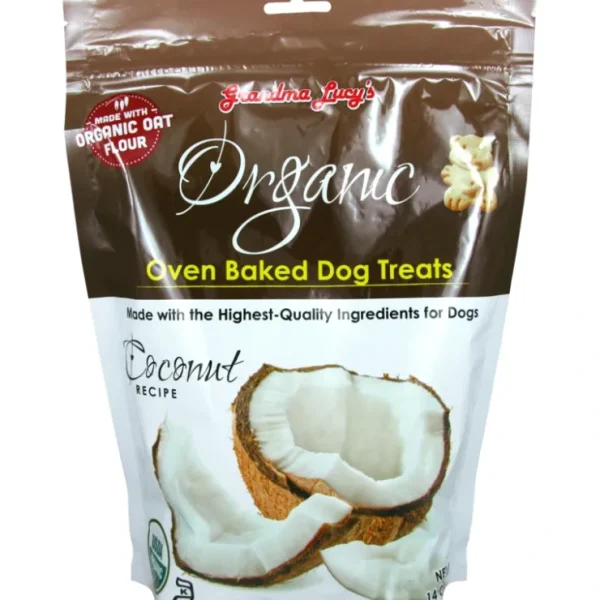 Clearance Grandma Lucy's Organic Coconut Oven Baked Dog Treats - Pet Home | The Perfect Pet Supplies Shopping Experience Dogs