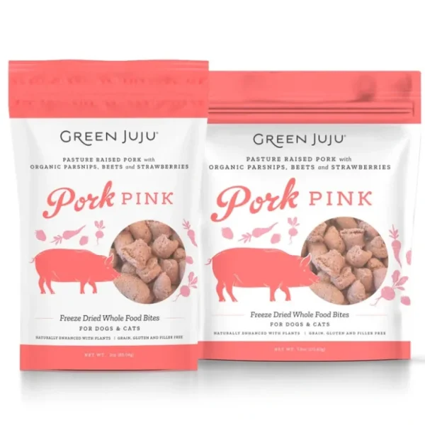 Best Sale Green Juju Pork Pink Freeze Dried Whole Food Bites - Pet Home | The Perfect Pet Supplies Shopping Experience Dogs