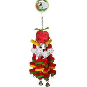 Best Sale Green Parrot Toy APPLE MUNCH - Pet Home | The Perfect Pet Supplies Shopping Experience Pet Toys