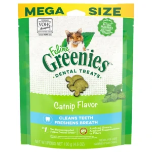 Clearance Greenies Feline Catnip Dental Treats 130g - Pet Home | The Perfect Pet Supplies Shopping Experience Cats
