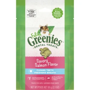 Shop Greenies Feline Salmon Dental Treats for cats 60gm - Pet Home | The Perfect Pet Supplies Shopping Experience Cats