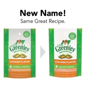 Fashion Greenies, Feline Smartbites Hairball Control - Chicken - 60 g - Cat Treat - Pet Home | The Perfect Pet Supplies Shopping Experience Cats