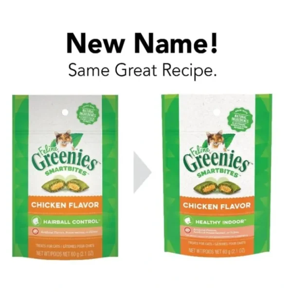 Fashion Greenies, Feline Smartbites Hairball Control - Chicken - 60 g - Cat Treat - Pet Home | The Perfect Pet Supplies Shopping Experience Cats