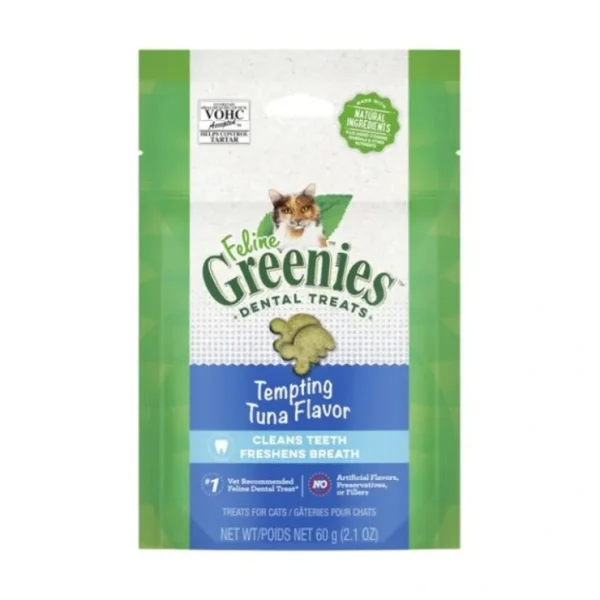 Flash Sale Greenies Feline Tuna Dental Treats for cats 60gm - Pet Home | The Perfect Pet Supplies Shopping Experience Cats