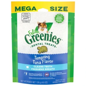 Sale Greenies Feline Tuna Dental Treats 130g - Pet Home | The Perfect Pet Supplies Shopping Experience Cats