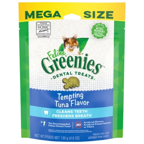 Sale Greenies Feline Tuna Dental Treats 130g - Pet Home | The Perfect Pet Supplies Shopping Experience Cats