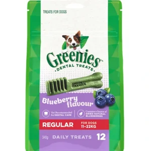 Best Sale Greenies for dogs Bursting Blueberry Regular 340g - Pet Home | The Perfect Pet Supplies Shopping Experience Dogs