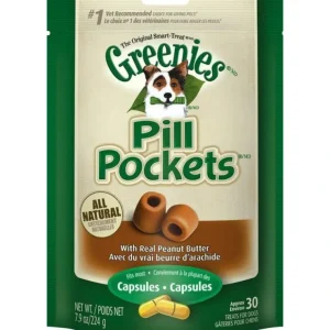 Hot Greenies Pill Pockets Canine Peanut Butter Dog Treats - Pet Home | The Perfect Pet Supplies Shopping Experience Cats