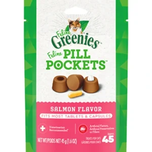 Sale Greenies Pill Pockets Feline Treats Salmon 1.6Oz (1.6-oz) - Pet Home | The Perfect Pet Supplies Shopping Experience Cats