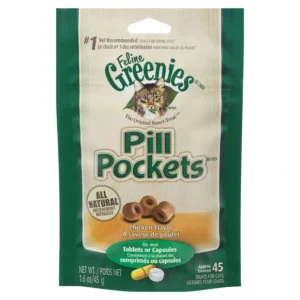 Sale Greenies, Pill Pockets For Cats, Chicken - 45 g - Cat Treat - Pet Home | The Perfect Pet Supplies Shopping Experience Cats