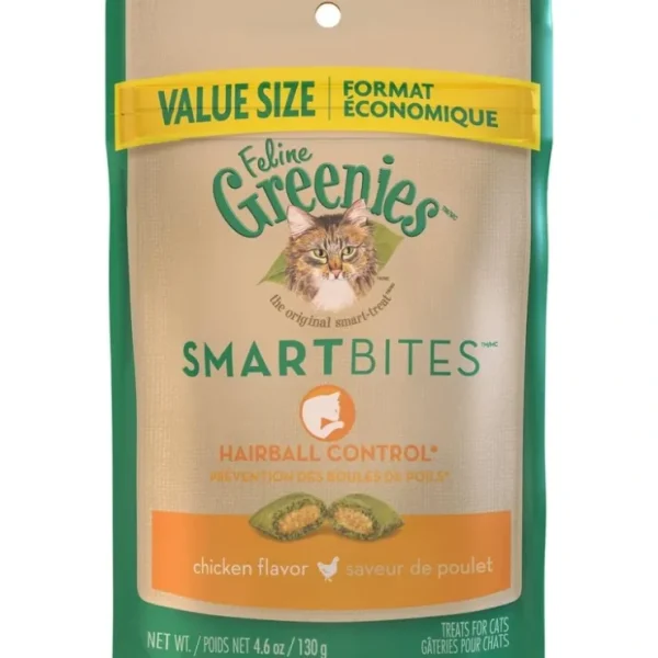 Cheap Greenies Smartbites Hairball Control Chicken Cat Treats - Pet Home | The Perfect Pet Supplies Shopping Experience Cats