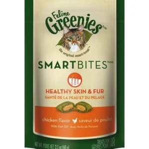 Store Greenies Smartbites Skin and Fur Chicken Cat Treats - Pet Home | The Perfect Pet Supplies Shopping Experience Cats