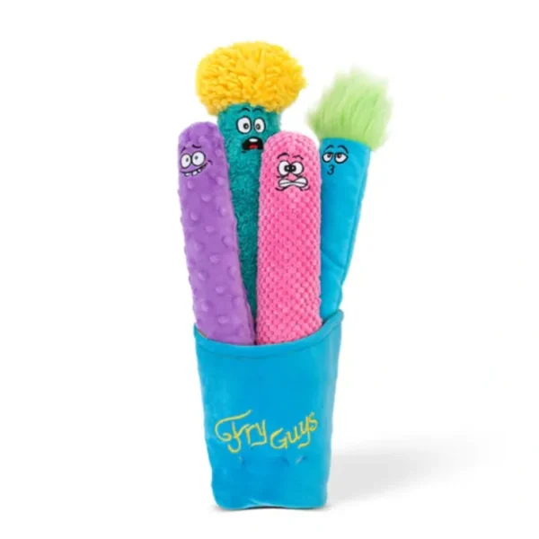 Best Guru Fry Guys 5Pc Set Large ( 4 Fry Guys + Fry Holder) - Pet Home | The Perfect Pet Supplies Shopping Experience Pet Toys