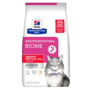 New Hills Prescription Diet Gastrointestinal Biome Digestive/Fiber Care Stress with Chicken Dry Cat Food 1.8kg - Pet Home | The Perfect Pet Supplies Shopping Experience Cats