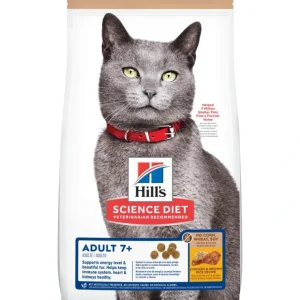 Flash Sale Hill's Science Diet - Senior 7+ No Corn, Wheat or Soy Chicken Recipe Dry Cat Food - Pet Home | The Perfect Pet Supplies Shopping Experience Cats