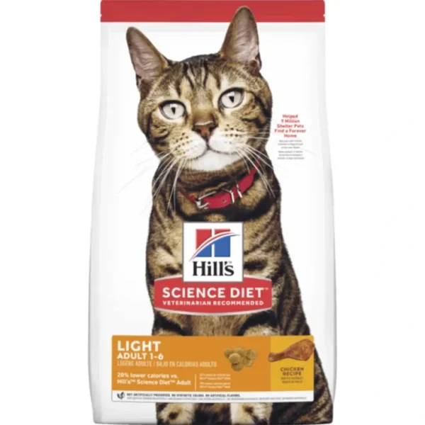 Sale Hills Science Diet Adult Light Dry Cat Food - Pet Home | The Perfect Pet Supplies Shopping Experience Cats