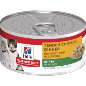 Fashion Hills Science Diet Kitten Tender Chicken Dinner Canned Cat Food 156g x 24 - Pet Home | The Perfect Pet Supplies Shopping Experience Cats