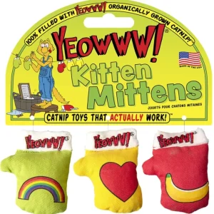 Best Sale Holiday Kitten Mittens with Catnip - 3 PC Cat Toys - Pet Home | The Perfect Pet Supplies Shopping Experience Pet Toys