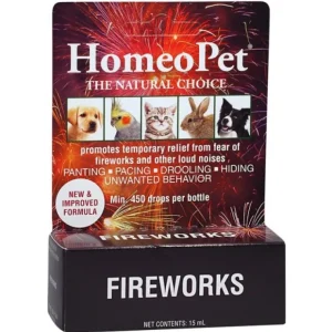 Online Homeopet Anxiety Treatment Fireworks (15-ml) - Pet Home | The Perfect Pet Supplies Shopping Experience Cats