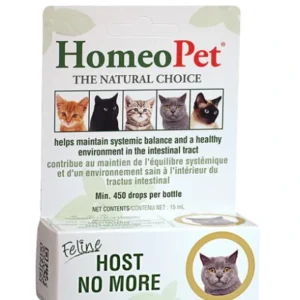 Hot Homeopet Feline Host No More 15mL - Pet Home | The Perfect Pet Supplies Shopping Experience Cats