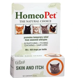 Outlet Homeopet Feline Skin & Itch 15ml - Pet Home | The Perfect Pet Supplies Shopping Experience Cats
