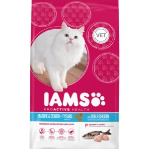 Cheap Iams Cat Mature & Senior Fish & Chicken 700g - Pet Home | The Perfect Pet Supplies Shopping Experience Cats