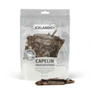 Sale Icelandic Capelin Whole and Pieces Cat Treat 1.5oz - Pet Home | The Perfect Pet Supplies Shopping Experience Cats