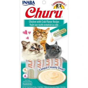 Cheap Inaba Churu Chicken Puree with Crab Cat Treat - Pet Home | The Perfect Pet Supplies Shopping Experience Cats