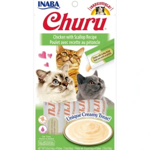 Cheap Inaba Churu Chicken Puree with Scallop Cat Treat - Pet Home | The Perfect Pet Supplies Shopping Experience Cats