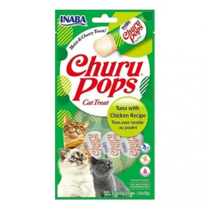 Store Inaba Churu Pops Tuna with Chicken Recipe Cat Treats - Pet Home | The Perfect Pet Supplies Shopping Experience Cats