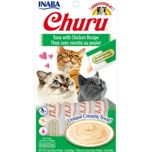 Flash Sale Inaba Churu Tuna with Chicken Puree Recipe Cat Treat - Pet Home | The Perfect Pet Supplies Shopping Experience Cats