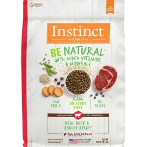 Online Instinct Be Natural Beef &Barley Recipe Dry Dog Food - Pet Home | The Perfect Pet Supplies Shopping Experience Cats