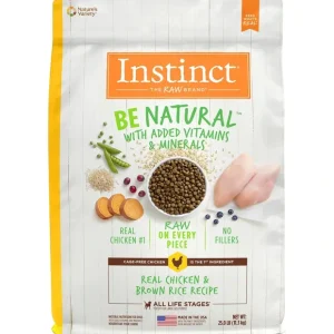 Hot Instinct Be Natural Chicken &Brown Rice Recipe Dry Dog Food - Pet Home | The Perfect Pet Supplies Shopping Experience Cats