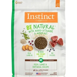 Flash Sale Instinct Be Natural Lamb &Oatmeal Recipe Dry Dog Food - Pet Home | The Perfect Pet Supplies Shopping Experience Cats
