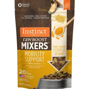 New Instinct Grain Free Freeze Dried Raw Boost Mixers Mobility Support Recipe Dog Food Topper - Pet Home | The Perfect Pet Supplies Shopping Experience Cats