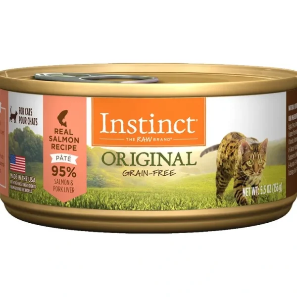 Store Instinct Grain Free Salmon Formula Canned Cat Food - Pet Home | The Perfect Pet Supplies Shopping Experience Cats