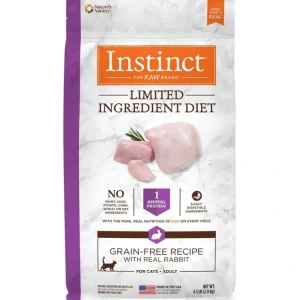 Best Instinct Limited Ingredient Diet Adult Grain Free Recipe with Real Rabbit Natural Dry Cat Food - Pet Home | The Perfect Pet Supplies Shopping Experience Cats